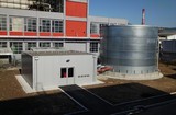 Sprinklerska stanica sa rezervoarom